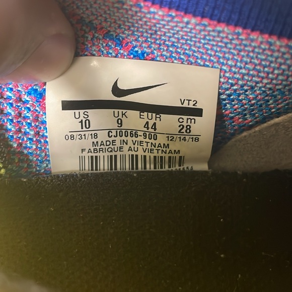 Nike air vapor max flyknit 2 “what the “ multicolor main image 6